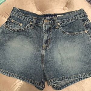 LA Blues jean shorts, 3.5 inch inseam